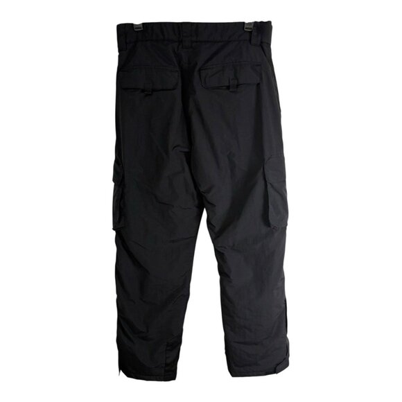 Polar Edge Mens Pants Size XL Ski Pants Wind Proof Pockets Black Skiing Nylon - Picture 12 of 12